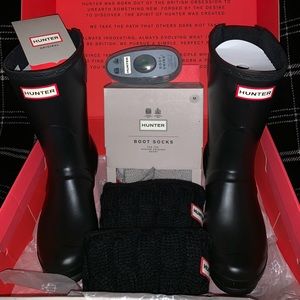 ** ON HOLD ** Hunter Rain Boot Bundle!!
